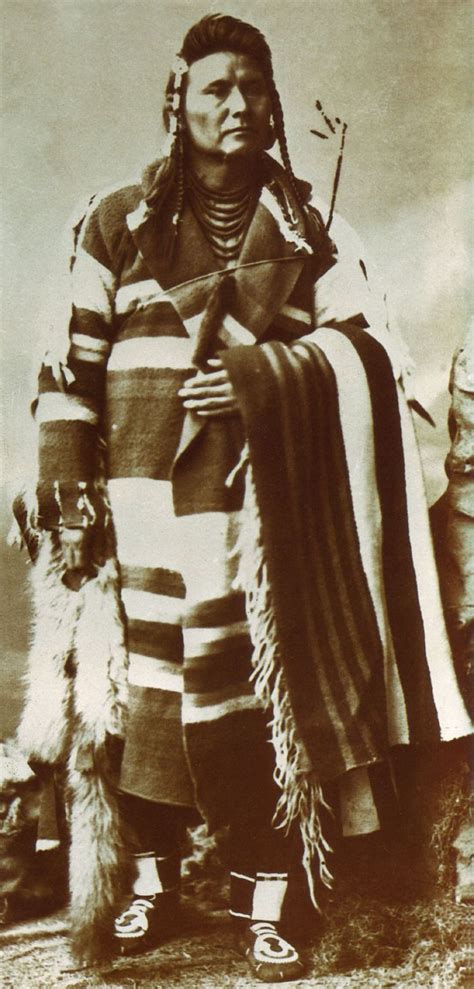 An Old Photograph Of Chief Joseph Nez Perce Native American Chief Chief Joseph Nez Perce