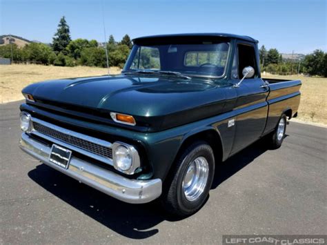 1966 Chevrolet C10 Fleetside Shortbed Pickup Truck Restored, 4-Speed