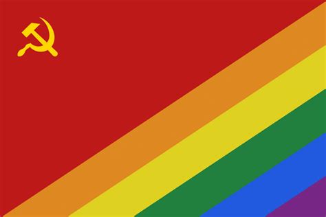 Communist Pride Flag I Hope Image Quality Is Good Enough Leftistvexillology