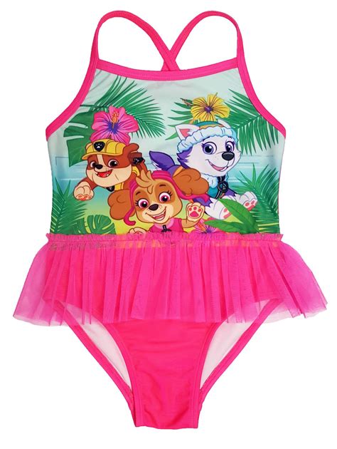 Paw Patrol Toddler Girls One Piece Swimsuit Walmart Canada