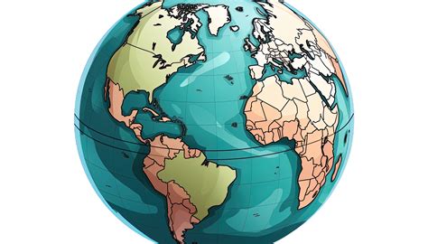 Ai Generated Earth Globe Clipart Global Sphere Illustration