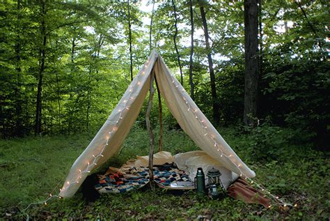 Here you have a list with best teepee tents for camping on the market, very affordable and pleasant constructions with an easy setup and a great packed size. DIY Canvas Tent - The Merrythought