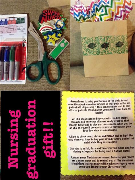 Maybe you would like to learn more about one of these? Nurse graduation present /gift | She's crafty | Pinterest ...