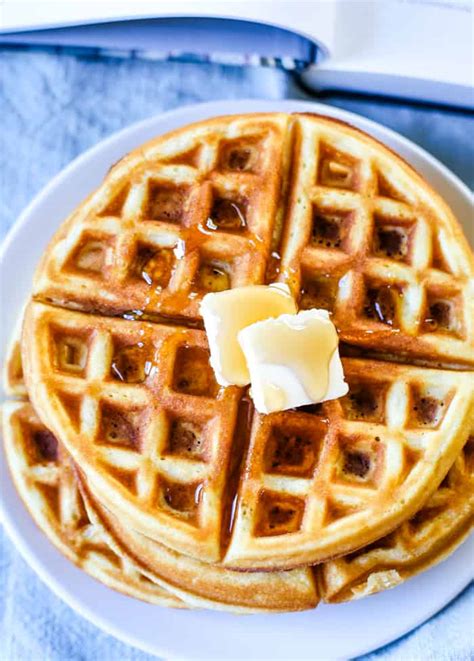 The Best Waffle Recipe Cleverly Simple