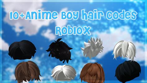 Black Anime Hair Roblox Code Boruto Goburei