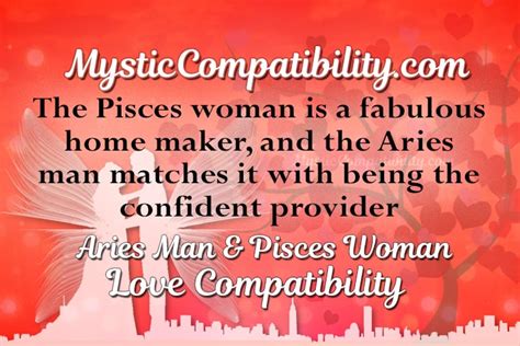 Aries Man Pisces Woman Compatibility Mystic Compatibility