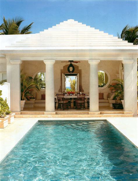 Architectural Digest Amazing Pool Houses Pool House Pool House Designs