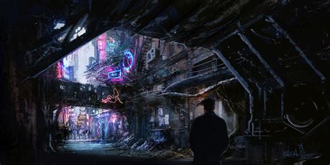 Cyberpunk City By Jerome Comentale Imaginarycyberpunk
