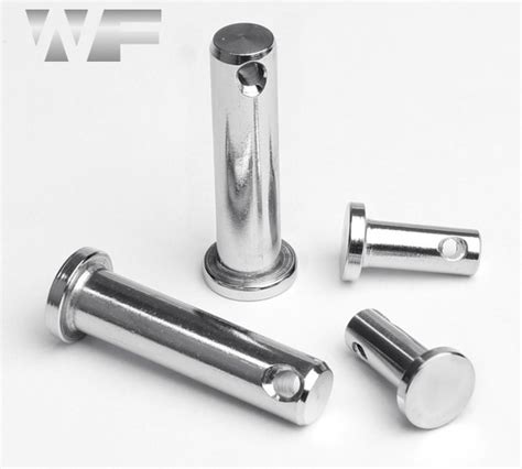 Clevis Pins M3 ~ M20 A2 Stainless Steel Pins Pin Shaft Equipped With