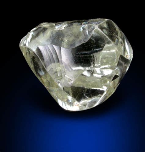 Photographs Of Mineral No 56674 Diamond 339 Carat Yellow Complex
