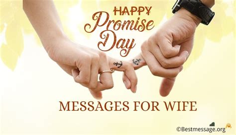 Happy Promise Day Quotes And Wishes Messages For Wife