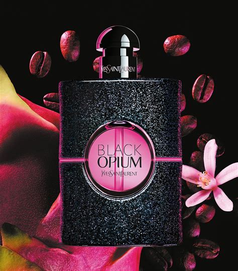Ysl Black Opium Eau De Parfum Neon Ml Harrods Uk