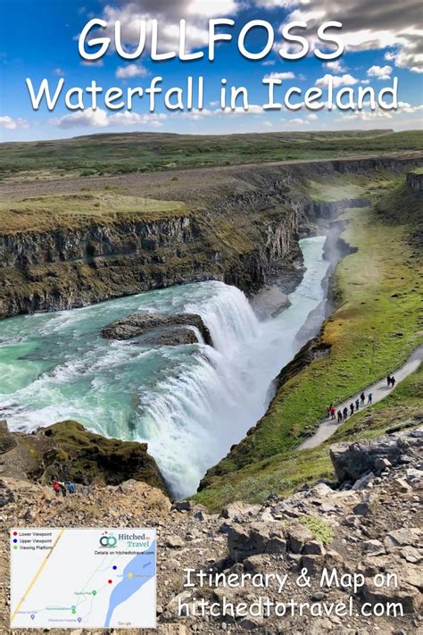 Gullfoss Waterfall In Iceland Guide And Map Gullfoss Waterfall