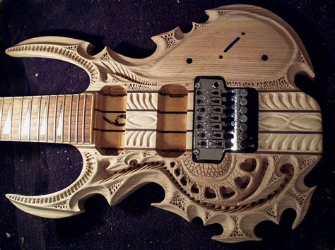 Carved Guitar Body Neatorama