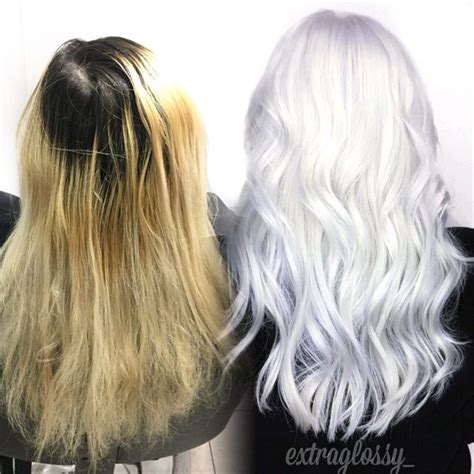 Finding the right toner to suit your hair can feel like mission impossible, so we've done all the hard work for best toner to combat brassy tones. CORRECTION: Grown Out, Faded and Damaged To Ice White ...