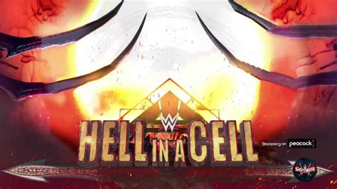 Wwe Hell In A Cell 2021 Match Card Templates With Special Effects V1