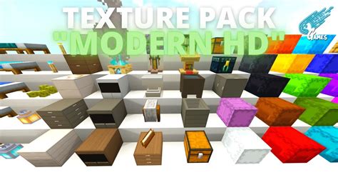 🏠 Modern Texture Pack Hd Gratis Minecraft Bedrock Texturas