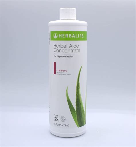 Herbalife Herbalife Herbal Aloe Concentrate Pint Cranberry Flavor 16