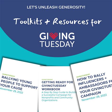 Givingtuesday Toolkit For Nonprofits Community Organizations