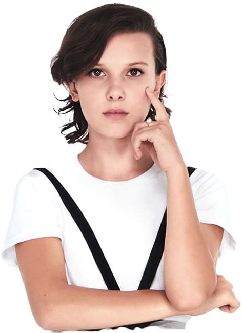 Stranger Things Millie Bobby Brown Png Pack 472x649 Png Download