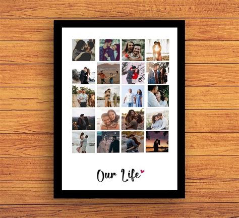 Customized Couple Collage Frame At Rs 399 Piece Customized Photo Frame In Sheoganj Id