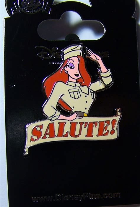 A Jessica Rabbit Site Pin Release Jessica Rabbit Salute