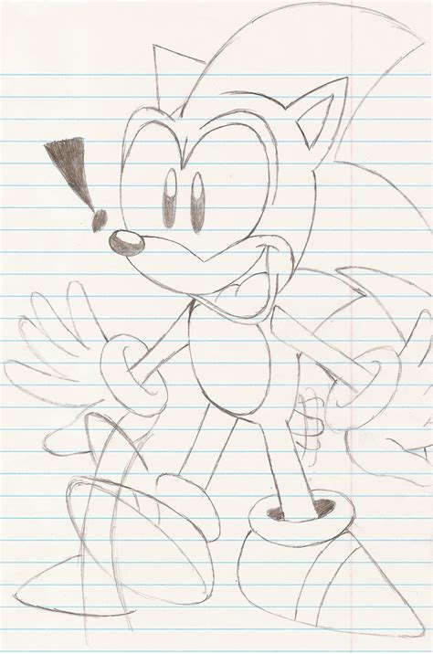 Aosth Style Sonic By Metaeat On Deviantart