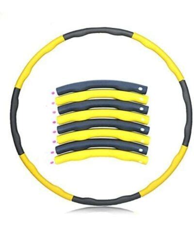 Hula Hoop Foam 15kg Weighted Fitness Padded Abs Exercise Gym Ebay