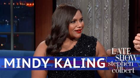 Mindy Kaling Met With Stephen S Staff For Late Night Youtube