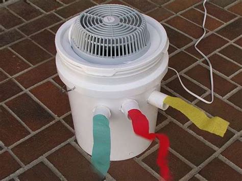 This is the coldest diy homemade, portable air conditioner. DIY Portable Bucket Air Conditioner