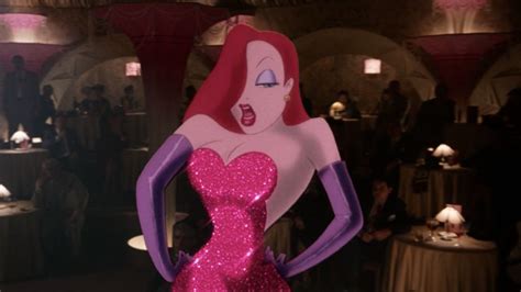 Jessica Rabbit Trades Her Sexy Red Dress For Full Noir Look In Disneylands Redo Of The Famous