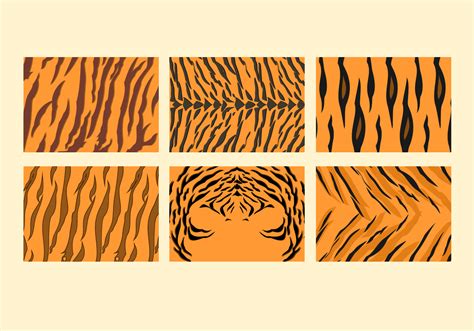 Free Tiger Stripe Pattern Vectors Vector Art At Vecteezy