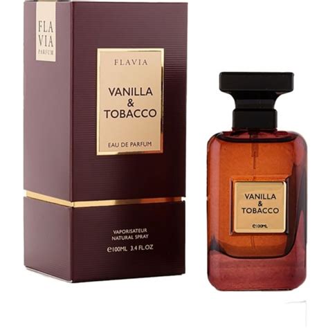 Flavia Vanilla And Tobacco For Men 100ml Edp Dupe Tf Tobacco And Vanille