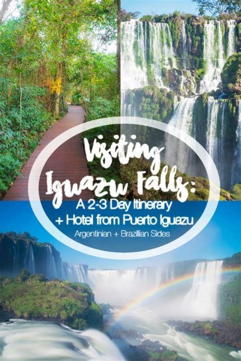 Visiting Iguazu Falls On Both The Argentinian And Brazillian Sides