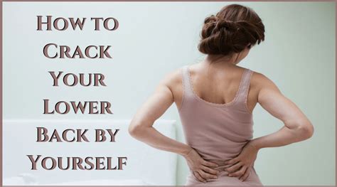 Stretches To Crack Your Lower Back Off 67