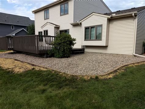 Mulch And Landscape Rock Forest Lake Mn Edging Installation