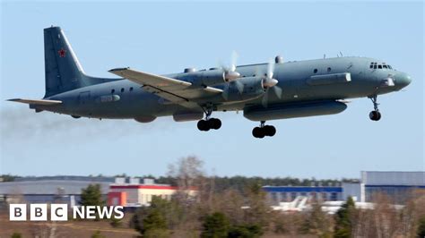 Russia Blames Israel After Military Plane Shot Down Off Syria Bbc News