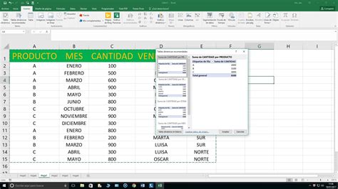 Tabla Dinamica Excel