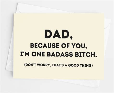 Dad Because Of You Im One Badass Bitch Card 3764801200x1200v1665546514