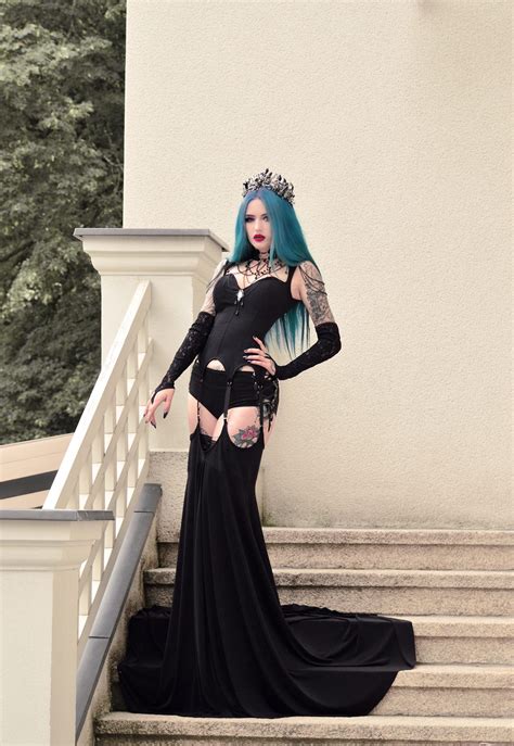 Blue Astrid Gothic Outfits Fashion Gothic Fashion