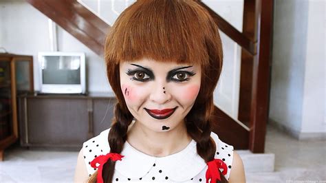 Annabelle The Doll Makeup Tutorial Rademakeup
