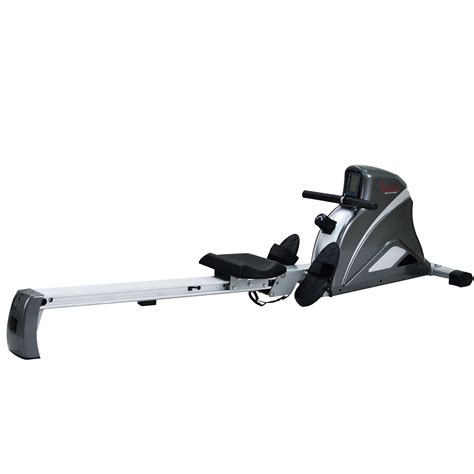Sunny Health Fitness Adjustable Resistance Rowing Machine Wmonitor