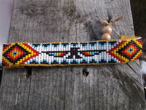 Thunderbird Bracelet Native American Beadwork Native American