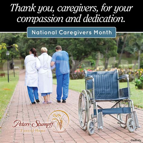 Thank you, caregivers, for your compassion and dedication. (National