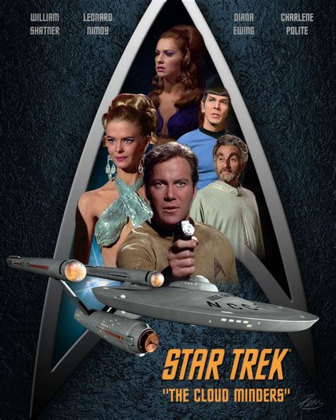 Star Trek The Cloud Minders Star Trek Posters Star Trek Tv Star