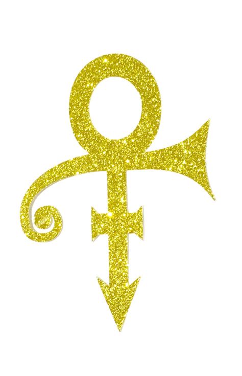 Love Symbol Prince Tribute Spectacular Gold By Roxibabydeisgn