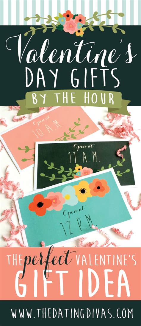 50 romantic gifts for women on valentine's day (or any day). Valentine's Day Gifts For Him by the Hour - From The ...