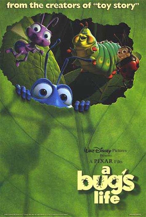 The Geeky Nerfherder Movie Poster Art A Bugs Life 1998