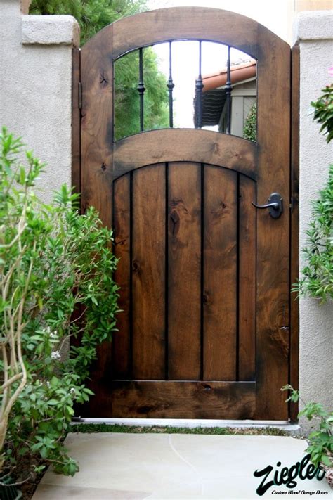 Gorgeous Italian Wood Side Gate For The Home Pinterest Wood Gate