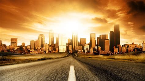 Road To City The Urban Landscape Photography Desktop Wallpapers